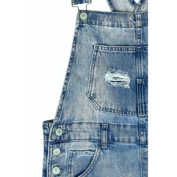 We The Free Blue Denim Overalls - Picture 7 of 16